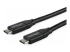 StarTech.com USB-C till USB-C-kabel med 5A PD - Närbild