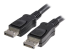 StarTech.com 0.5m Short DisplayPort 1.2 Cable with Latches DisplayPort 4k - Höger vinkel