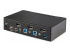 StarTech.com 2-Port DisplayPort KVM Switch, 8K 60Hz / 4K 144Hz, Single Display, DP 1.4, 2x USB 3.0 Ports, 4x USB 2.0 HID Ports, Push-Button & Hotkey Switching, TAA Compliant - Tillbaka