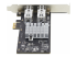 StarTech.com 2-Port GbE SFP Network Card, PCIe 2.0 x1, Intel I350-AM2 2x 1GbE Controller, 1000BASE Copper/Fiber Optic, Dual-Port Gigabit Ethernet NIC, Desktop/Server Backplanes - Höger sida