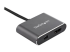 StarTech.com USB C Multiport Video Adapter, 4K 60Hz USB-C to HDMI 2.0 or Mini DisplayPort 1.2 Monitor Adapter, USB Type-C 2-in-1 Display Converter HDMI/MDP HBR2 HDR, Works w/ Thunderbolt 3 - Närbild
