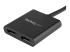 StarTech.com 2-Port Multi Monitor Adapter, DisplayPort 1.2 MST Hub, Dual 4K 30Hz or 1080p, USB Bus Powered, Video Splitter for Extended Desktop Mode on Windows Only, DP to 2x DP MST Hub - Närbild