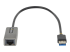 StarTech.com USB till Ethernet-adapter, USB 3.0 till 10/100/1000 Gigabit Ethernet LAN-omvandlare för bärbara datorer, 30 cm ansluten kabel, USB till RJ45-adapter, NIC-adapter, USB-nätverksadapter - Framsidan