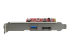 StarTech.com 2-Port USB 3.1 Gen 1(10Gbps) and eSATA(6Gbps) PCIe Card - Vänster sida