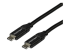 StarTech.com USB-C till USB-C-kabel med 5A PD - Närbild