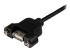 StarTech.com 60 cm panelmontering USB-kabel A till A - Närbild
