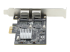 StarTech.com 2-Port 2.5Gbps NBASE-T PCIe Network Card, Intel I225-V, Dual-Port Computer Network Card, Multi-Gigabit NIC, PCI Express Server LAN Card, Desktop Ethernet Interface - Höger sida