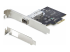StarTech.com 1-Port GbE SFP Network Card, PCIe 2.1 x1, Intel I210-IS, 1GbE Controller, 1000BASE Copper/Fiber Optic, Single-Port Gigabit Ethernet NIC, Desktop/Server Backplanes - Vänster vinkel