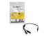 StarTech.com 4 Position to 2x 3 Position 3.5mm Headset Splitter Adapter - Framsidan